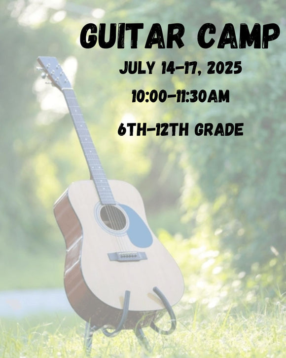 Guitar Camp Summer 2025