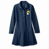Lands End LS Polo Dress