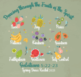 Dancing Through The Fruits of the Spirit - With Grace Ballet Spring Recital 2025