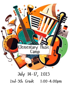 Elementary Music Camp Summer 2025