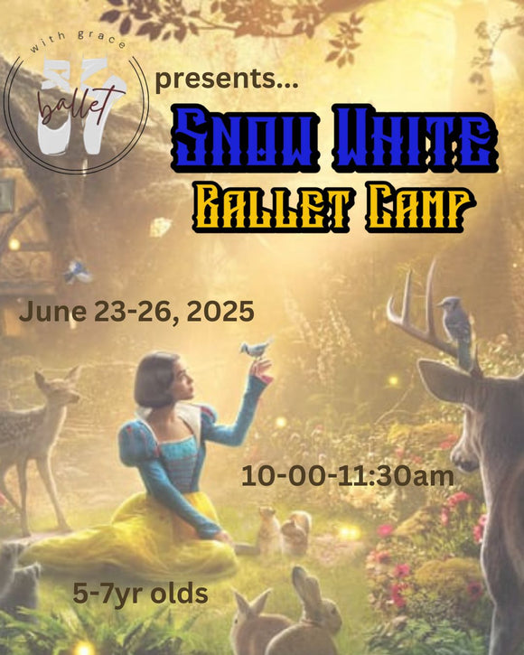 WGPA Snow White Ballet Camp Summer 2025 (5-7yr olds)