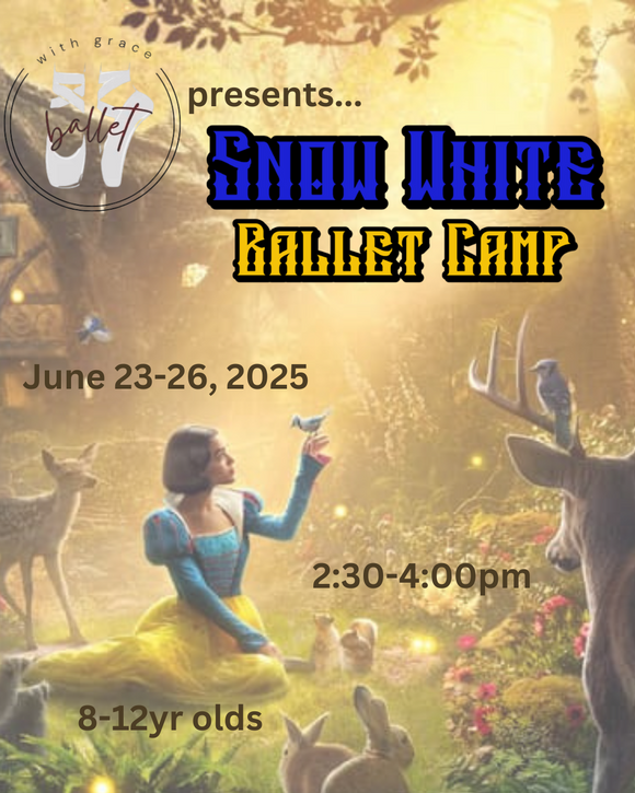 WGPA Snow White Ballet Camp Summer 2025 (8-12 yr olds)