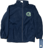 Zip Up Fleece Jacket w/logo