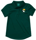 Girls SS fitted interlock(cotton) polo